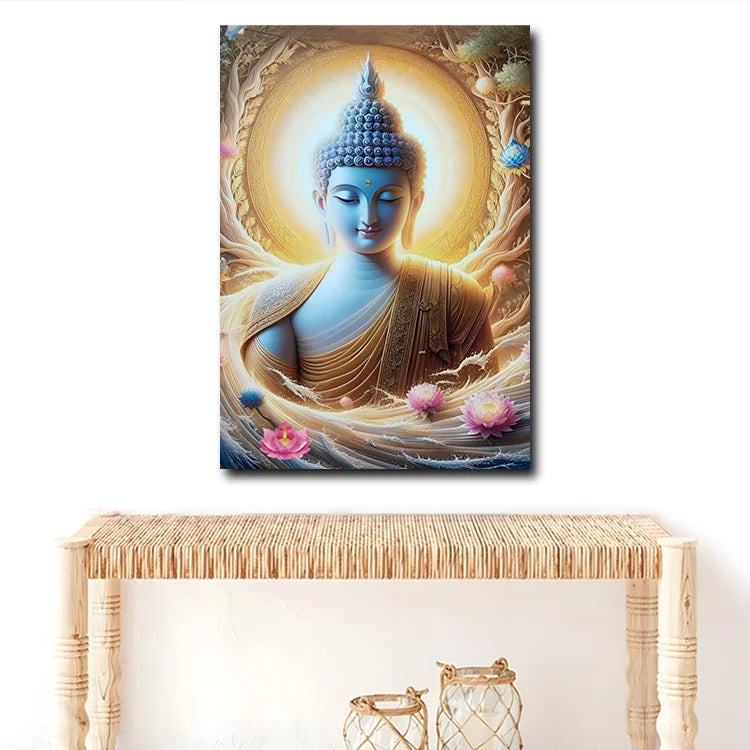 New Goddess Portrait Canvas Painting – Elegant Wall Art for Home Décor