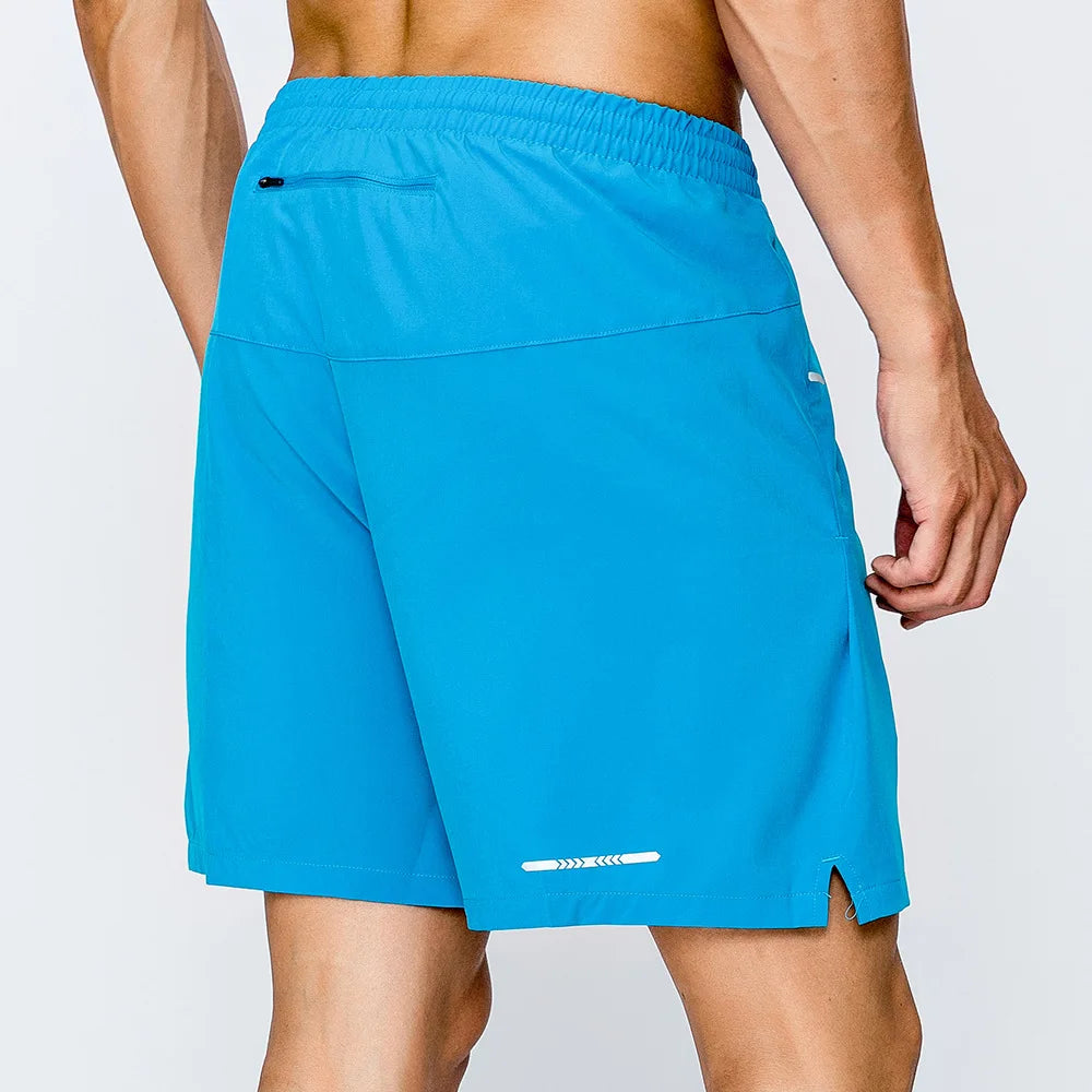 Men’s Quick‑Dry Sports Shorts – Lightweight Breathable Running & Gym Shorts with Zipper Pockets Roland