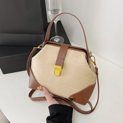 Women's Designer Handbags - Small Crossbody Lock Bags and Purses for Ladies Elena