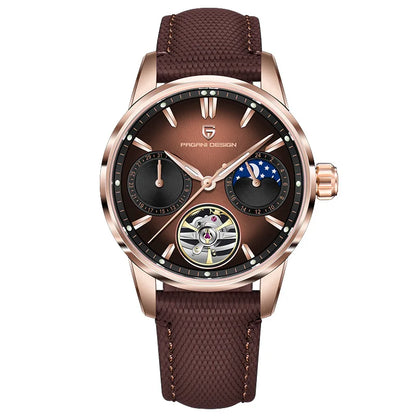 PAGANI DESIGN YS021 Men’s Automatic Mechanical Watch | 41mm Stainless Steel Luxury Wristwatch, 100M Waterproof