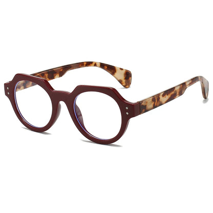 Slim Unisex Reading Glasses | Square Spring-Hinge Eyewear for Presbyopia | 1Corrective Glasses, Fits All Face Shapes Ellis