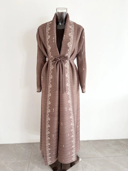 Middle Eastern Muslim Women's Clothing – Loose Arab Robe, Long Blouse, and Abaya Aaliyah