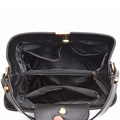Women's Bucket Handbag - Single-Shoulder Crossbody Bag Evelyn