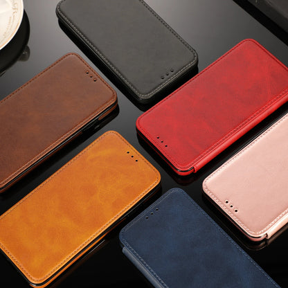 Retro PU Leather Flip Wallet Phone Case | Multi-Card Holder Magnetic Cover for iPhone 11, 12, XS, SE, 7, 8