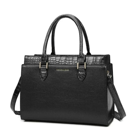 Women's Tote Shoulder Bags - Leather Satchel & Top Handle Handbags for Ladies Ellaine