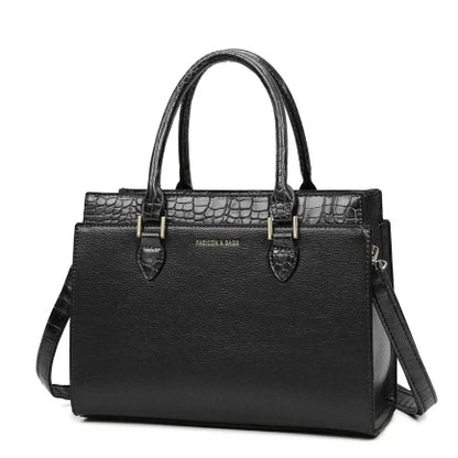 Women's Tote Shoulder Bags - Leather Satchel & Top Handle Handbags for Ladies Ellaine