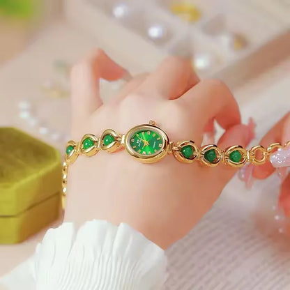 Luxury Watch for Women – High-Quality Fashion Pearl Bracelet Wristwatch, Elegant Gift for Ladies Marion