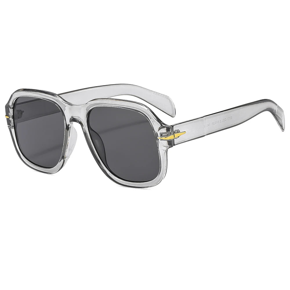 Oversized Lens Ultra-violet proof Unisex Men Women Korean Style Driving UV400 Europe and America Sunglasses
