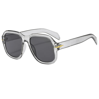 Oversized Lens Ultra-violet proof Unisex Men Women Korean Style Driving UV400 Europe and America Sunglasses