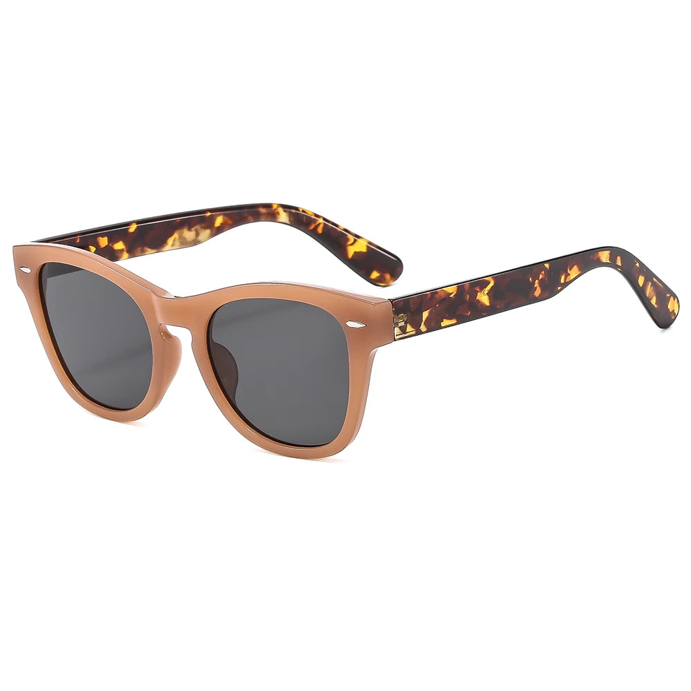 Squared Frame Ultra-violet proof Unisex Men Women Korean Style Driving UV400 Sunglasses
