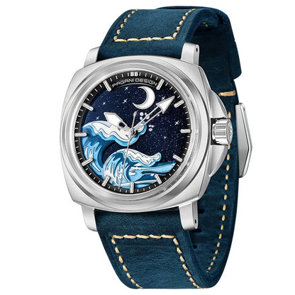 PAGANI DESIGN YS014 Men’s Luxury Automatic Watch – Japan NH35 Mechanical Movement, Sapphire Crystal, 10ATM Waterproof, Luminous Sports Wristwatch