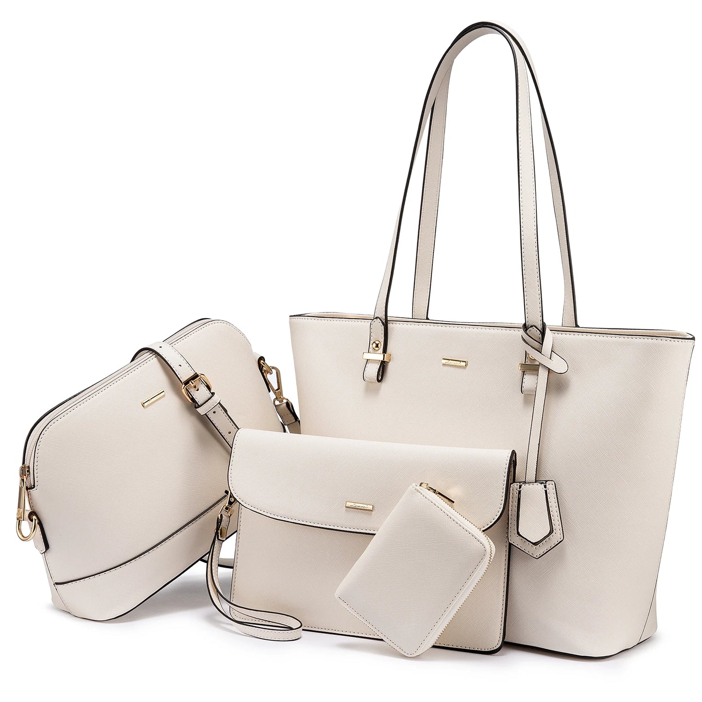 LOVEVOOK 2023 Designer Women’s Tote Bag Set – Fashion PU Leather Handbags, Luxury Crossbody Bags & Purses Marivic