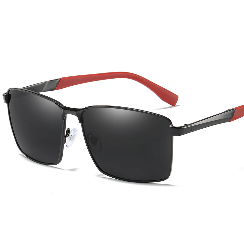 Men's Polarized Metal Sunglasses - UV400 TR90 Driving & Fishing Glasses Andy