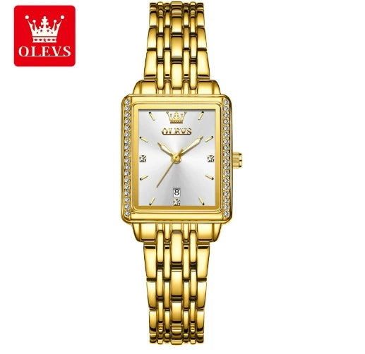 OLEVS 9995 Women's Elegant Quartz Watch – Chic Waterproof Design, Auto Date, Luminous Dial