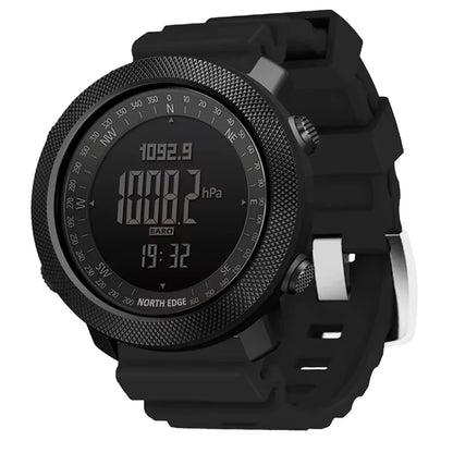 North Edge Apache Smartwatch for Men – Altimeter, Barometer, Compass, Waterproof Hiking Watch