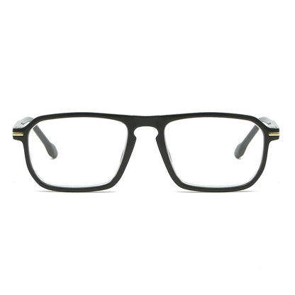 Unisex Slim Frame PC Squared Eyeglasses | Fashionable Reading Glasses for Men and Women with Presbyopia Correction Eustacia