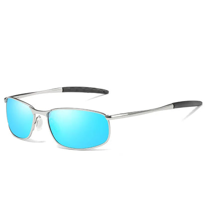 Men's Sports Polarized Sunglasses | UV Protection Blacked-Out Shades for Active Lifestyles Remus