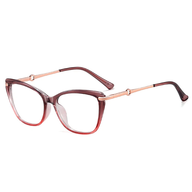 Children’s Cat Eye Glasses – TR90+Metal Blue Light Blocking Frames for Babies & Small Kids | Stylish Optical Eyewear