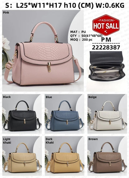 Stylish Ladies' PU Leather Handbag – Perfect for Office, Daily Use, and Shopping Crisdel