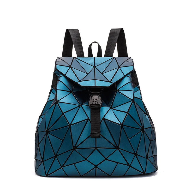 Women Backpack School Bag Teenage Girls Geometric Backpack Travel Camping Waterproof School Backpack Andrea