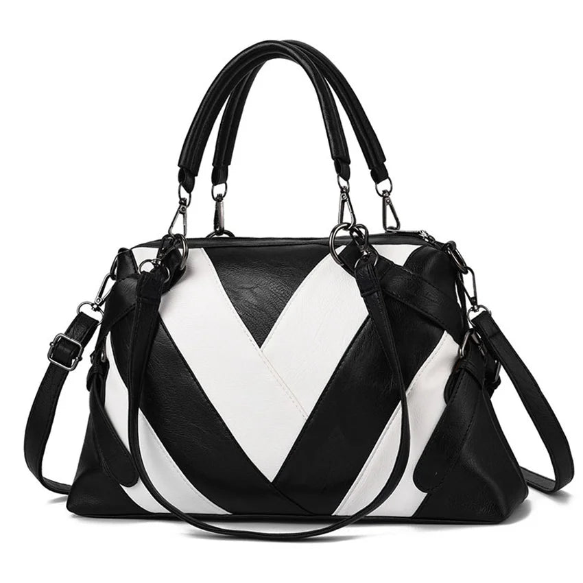 Soft Leather Handbag for Women – Large-Capacity Ladies' Shoulder Bag for Everyday Use Leila