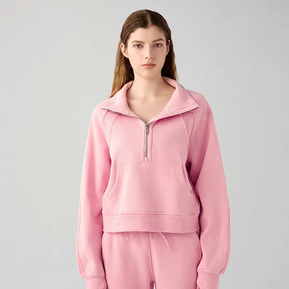 Women's Winter Fitness Jacket | High-Quality Yoga Sportswear & Warm Workout Outfit