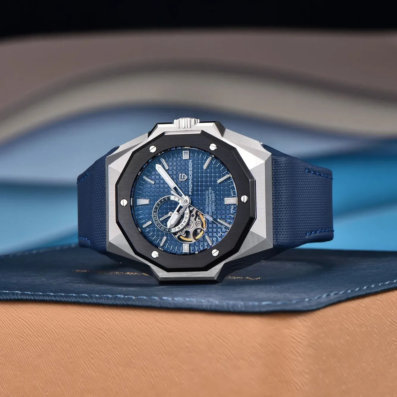 PAGANI DESIGN 
PD-YS010 Men's Mechanical Watch - Automatic, Stainless Steel, Sapphire Crystal, NH39A Movement, 100M Waterproof