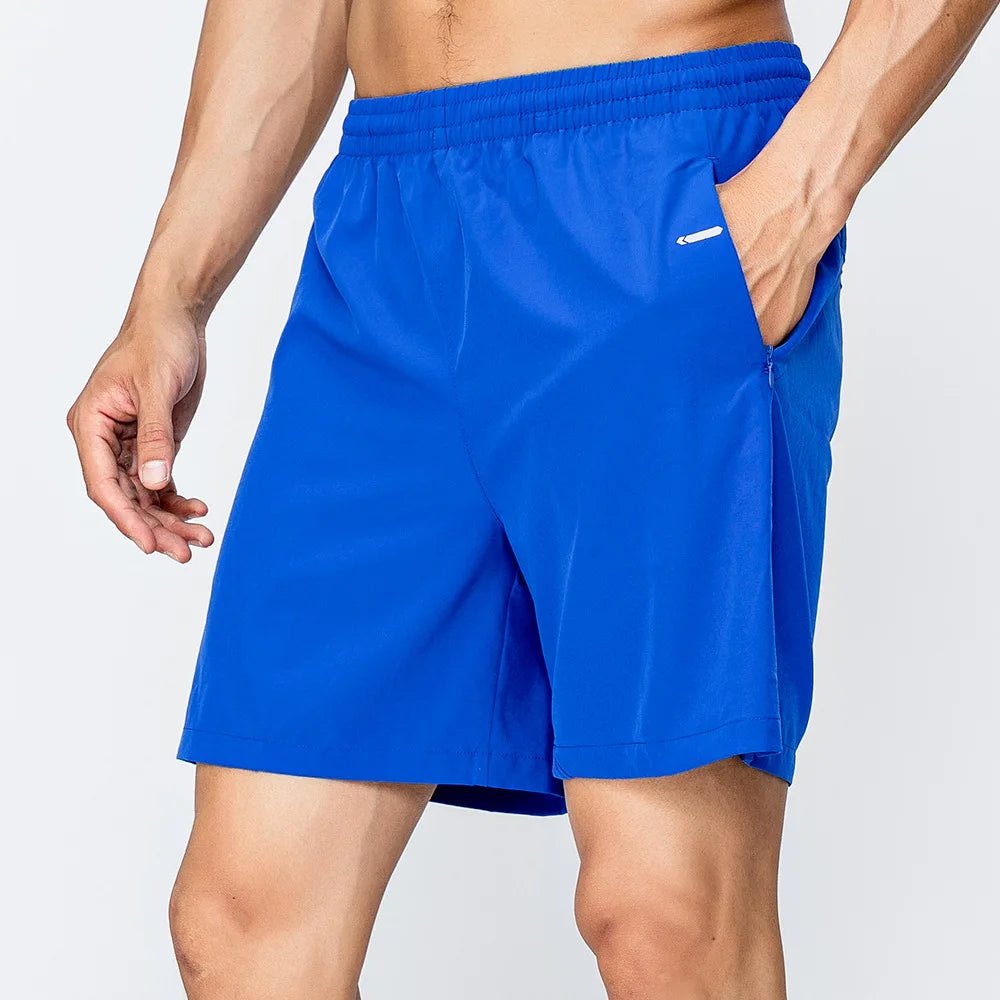 Men’s Quick‑Dry Sports Shorts – Lightweight Breathable Running & Gym Shorts with Zipper Pockets Roland