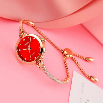 Skmei 1805 Luxury Quartz Watch for Women – Fashion Bracelet Ladies Wristwatch, Classic Design, High-Quality Dressing Accessory Josette