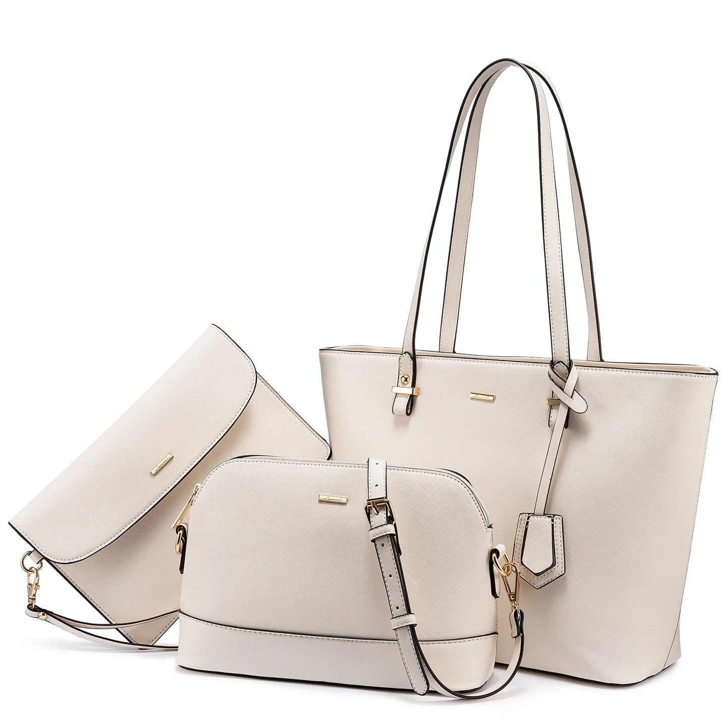 LOVEVOOK 2023 Designer Women’s Tote Bag Set – Fashion PU Leather Handbags, Luxury Crossbody Bags & Purses Marivic