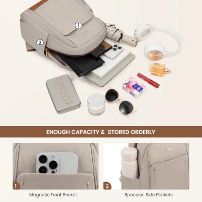 Backpack for Women & Teens - Lightweight, Stylish School and Daypack for Girls