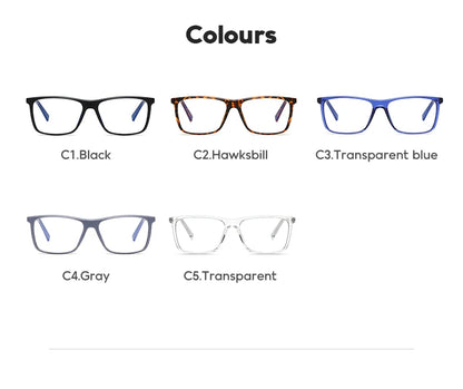 Stylish TR90 Blue Light Blocking Glasses for Men & Women | Lightweight Fashion Eyewear Finley