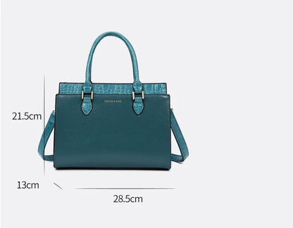 Women's Tote Shoulder Bags - Leather Satchel & Top Handle Handbags for Ladies Ellaine