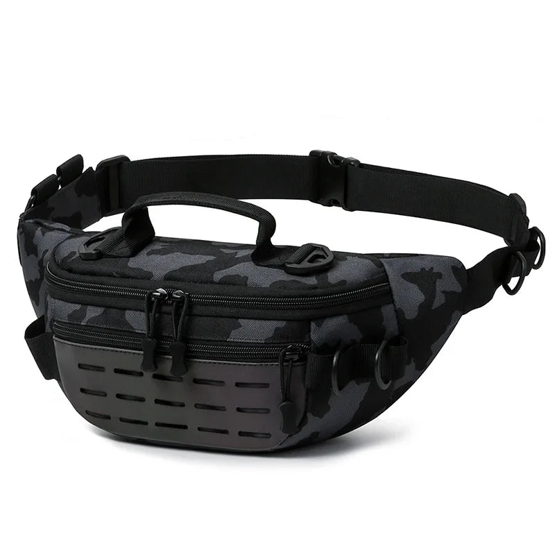 Multi-Functional Reflective Waist Bag - Large Capacity Phone Holder for Running, Fishing, Outdoor Activities (Men & Women) Rhysand