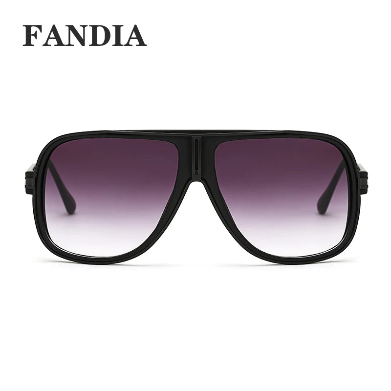 Oversized Pilot Sunglasses for Women & Men - Stylish Driving Shades