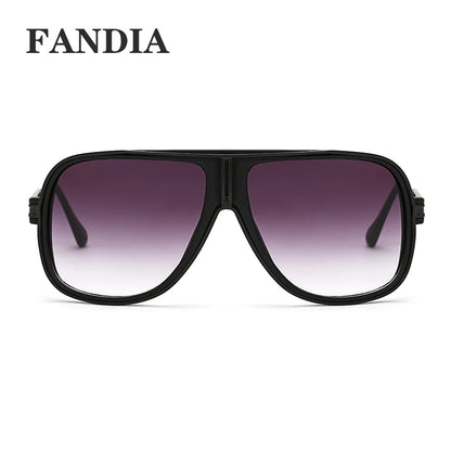 Oversized Pilot Sunglasses for Women & Men - Stylish Driving Shades