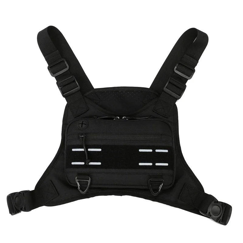 Tactical Chest Rig Pouch – Lightweight, Breathable Vest Bag for Outdoor Cycling & Climbing Achilles