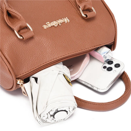 Women's Summer Handbags - 3-Piece Shoulder Bag Set | Stylish & Simple Ladies' Tote, Crossbody, and Purse Buyeon