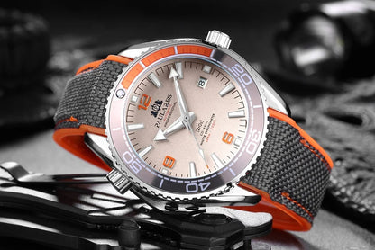 PAULAREIS Luxury Men’s Automatic Watch – Waterproof Sports Mechanical Wristwatch with Luminous Dial and Date Display Yousif