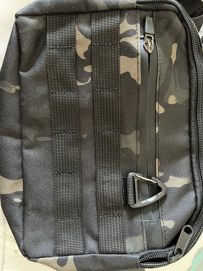 Men's Tactical Chest Rig Bag – Casual Outdoor Style Streetwear Messenger Bag with Molle Design, Small Oxford Vest Bag for Hip-Hop and Everyday Use Joel