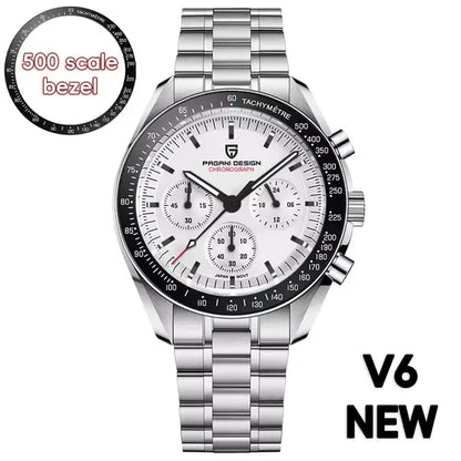 PAGANI DESIGN PD-1701 Men's Chronograph Watch - Multifunction Quartz Sport & Diving Casual Reloj Cuarzo