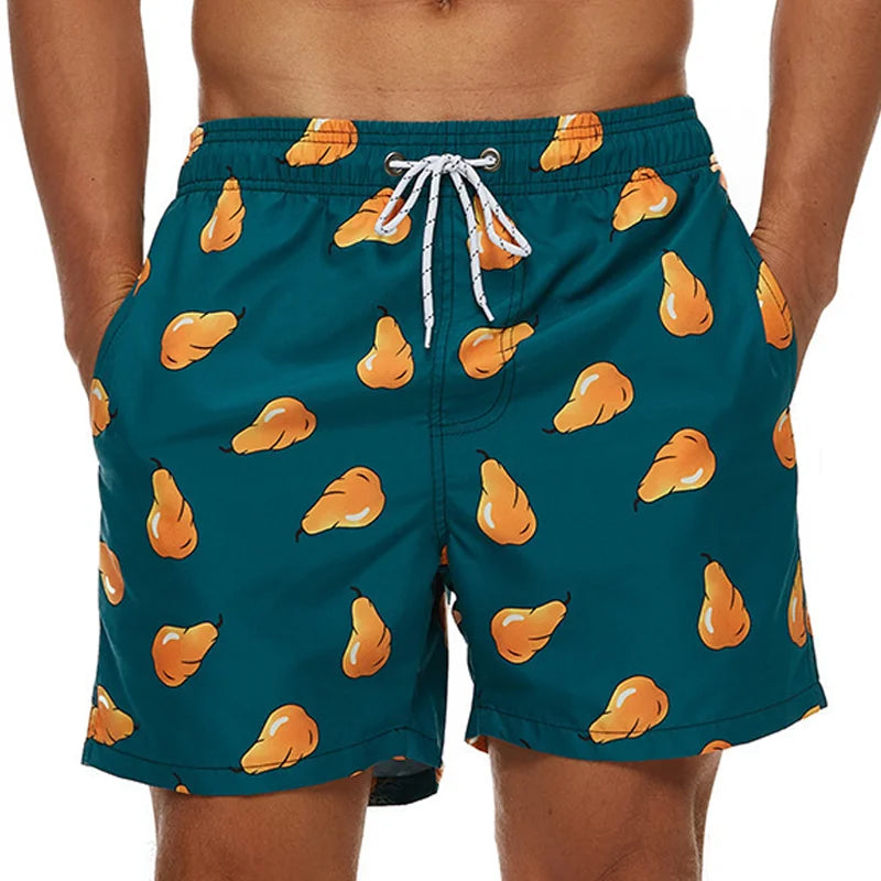 Men Beach Shorts Breathable Quick Dry