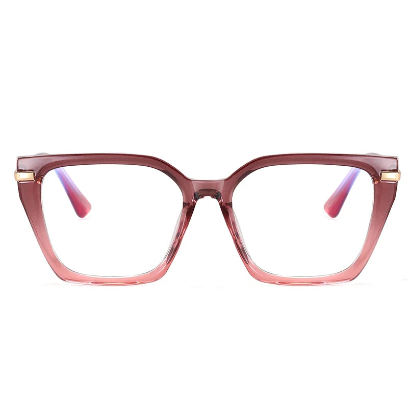 Women’s Square TR90 Optical Glasses – Fashionable Anti-Blue Light Eyewear Keira