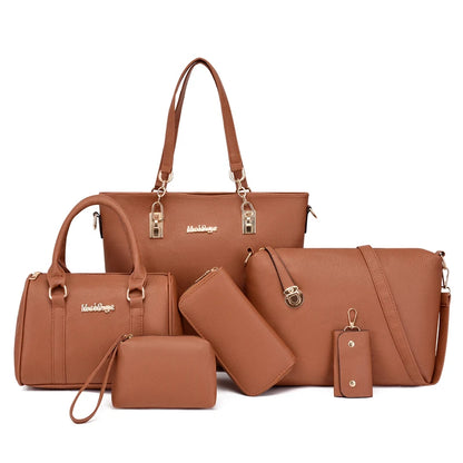 Women's Summer Handbags - 3-Piece Shoulder Bag Set | Stylish & Simple Ladies' Tote, Crossbody, and Purse Buyeon
