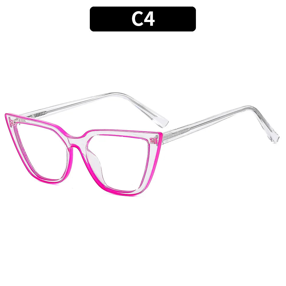 Stylish Cat Eye Blue Light Blocking Glasses for Women – High-Quality TR90 Computer Eyewear | Anti-Blue Light Frames Aira