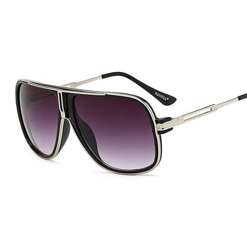 Oversized Pilot Sunglasses for Women & Men - Stylish Driving Shades