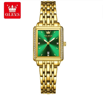 OLEVS 9995 Women's Elegant Quartz Watch – Chic Waterproof Design, Auto Date, Luminous Dial