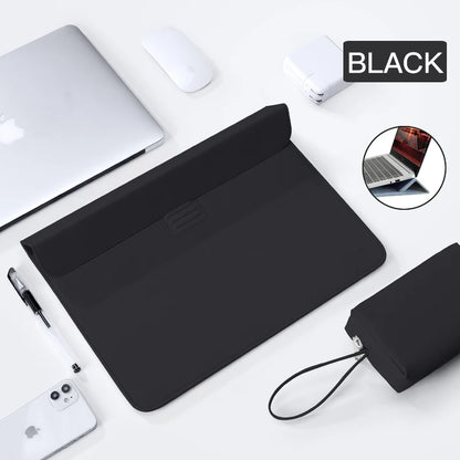 Laptop Sleeve Bag – Waterproof Case for MacBook M1 Air/Pro, Huawei, ASUS, Dell 13-Inch Notebook with Stand