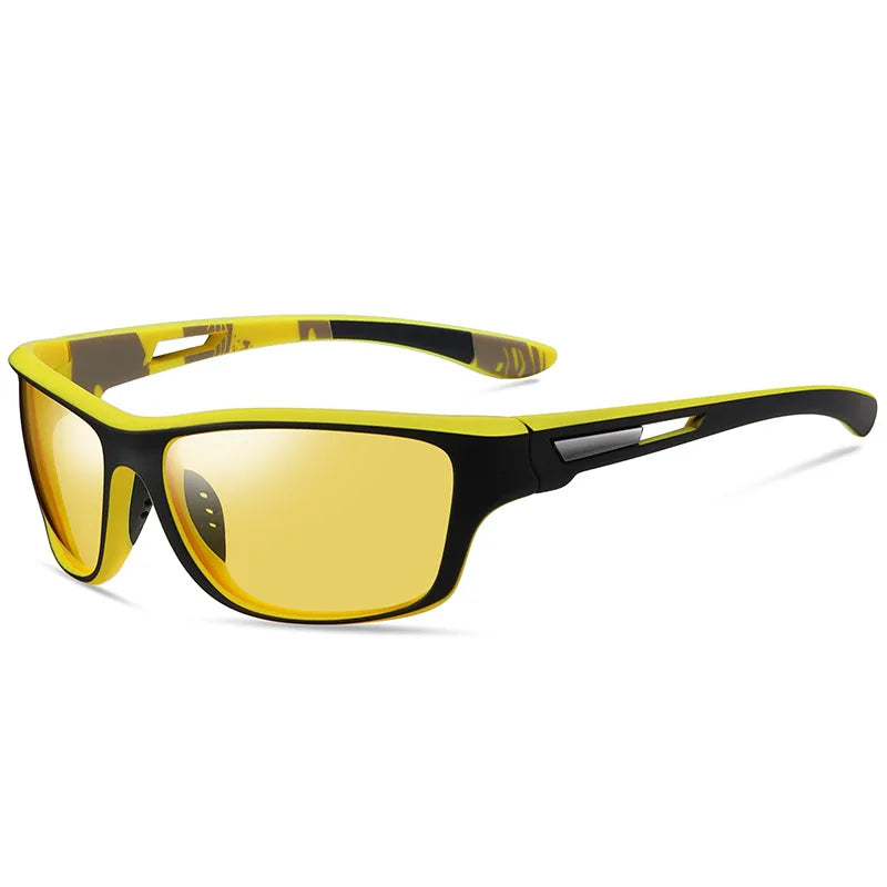 Luxury Polarized Sports Sunglasses for Men | Classic Driving, Fishing, and Travel Shades Blake