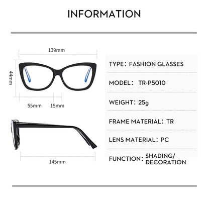 Women’s Blue Light Blocking Glasses – Stylish Gaming Glasses for Eye Protection | Anti-Blue Light Eyewear Aiza